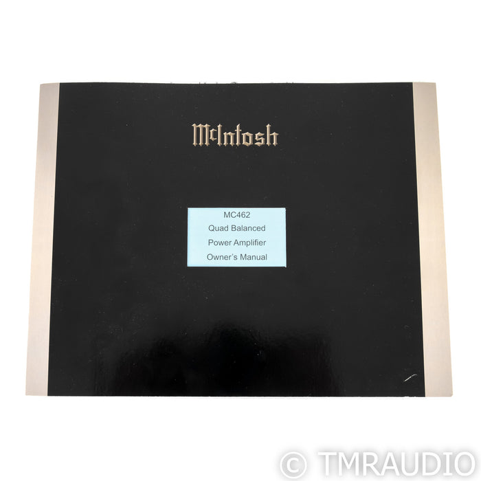 McIntosh MC462 Stereo Power Amplifier; MC-462