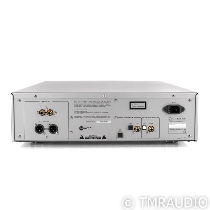 Luxman D-03X CD Player / DAC; D / A Converter; Silver