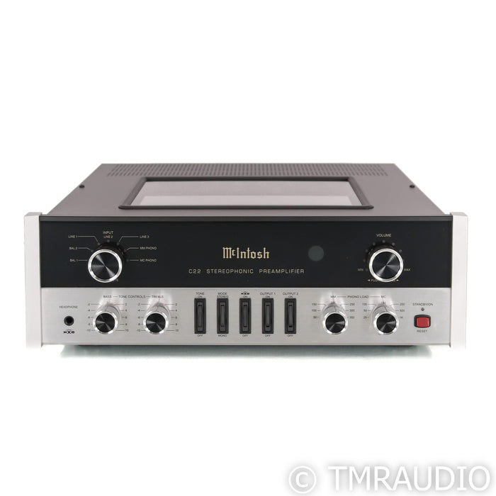 McIntosh C22 MKV Stereo Tube Preamplifier; C-22; MM / MC Phono
