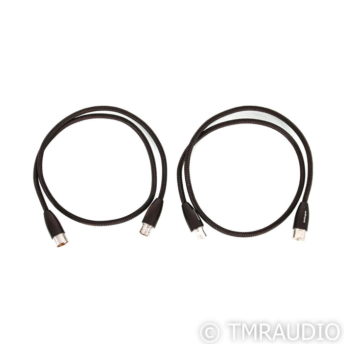 AudioQuest Mackenzie XLR Cables; 1m Pair Balanced Interconnect