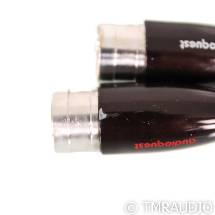 AudioQuest Mackenzie XLR Cables; 1m Pair Balanced Interconnect