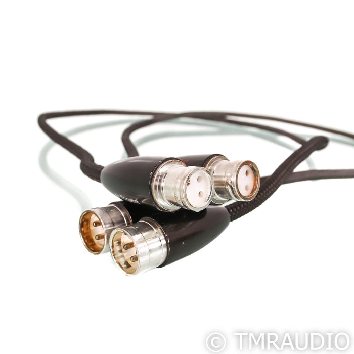 AudioQuest Mackenzie XLR Cables; 1m Pair Balanced Interconnect