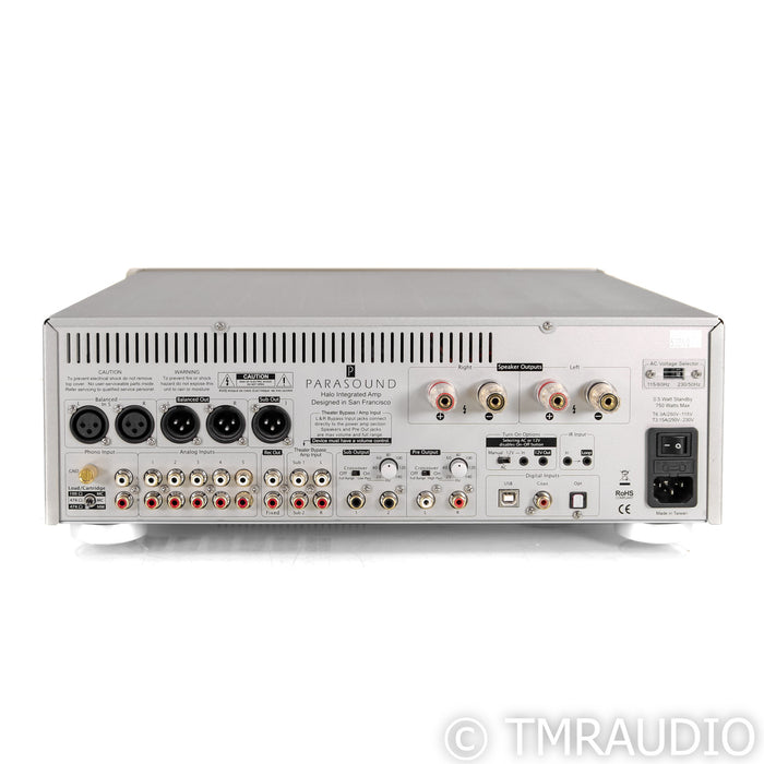 Parasound Halo Stereo Integrated Amplifier; Silver