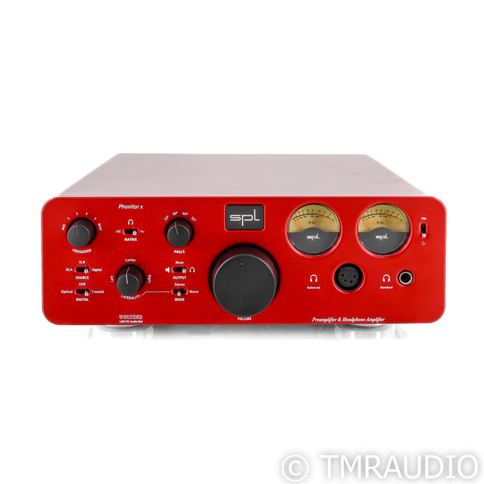 SPL Phonitor X Headphone Amplifier / Preamplifier; DAC; Red