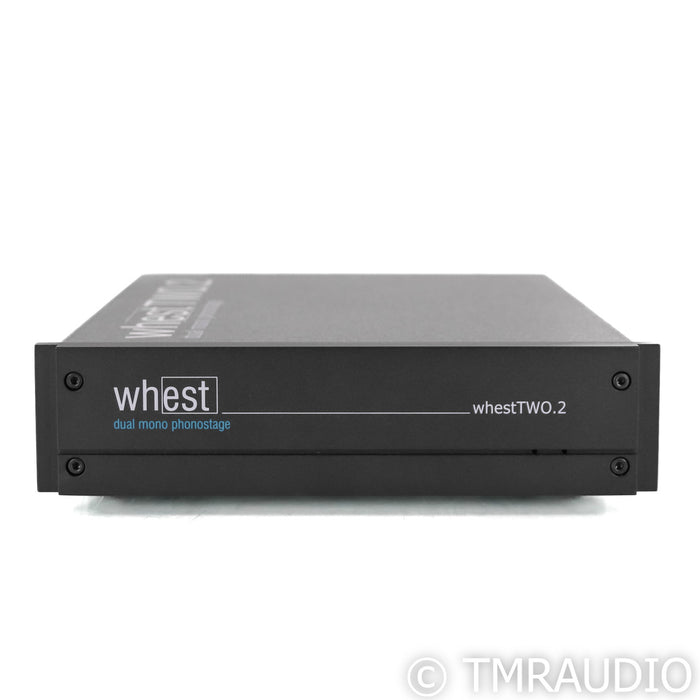 Whest Audio whestTWO.2 MM / MC Phono Preamplifier; Black; Dual Mono