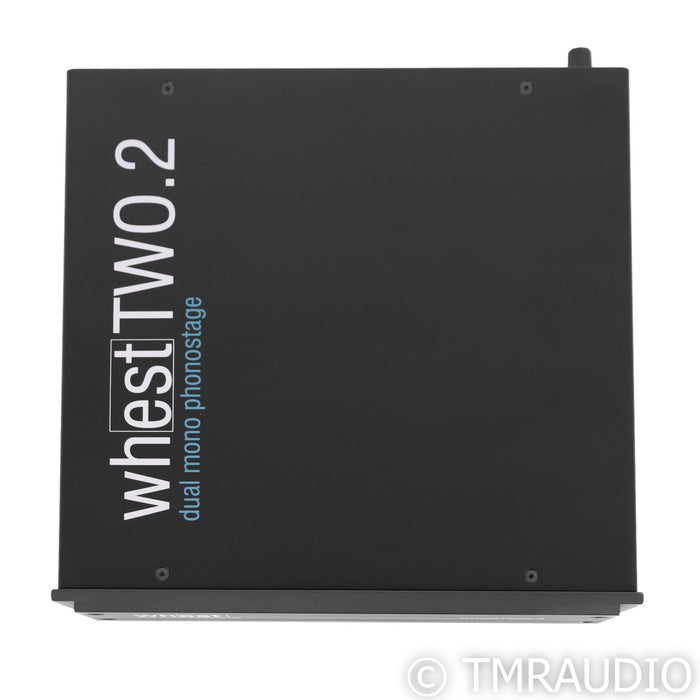 Whest Audio whestTWO.2 MM / MC Phono Preamplifier; Black; Dual Mono