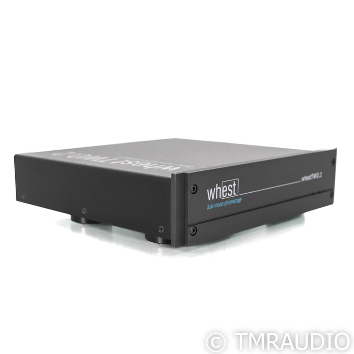 Whest Audio whestTWO.2 MM / MC Phono Preamplifier; Black; Dual Mono