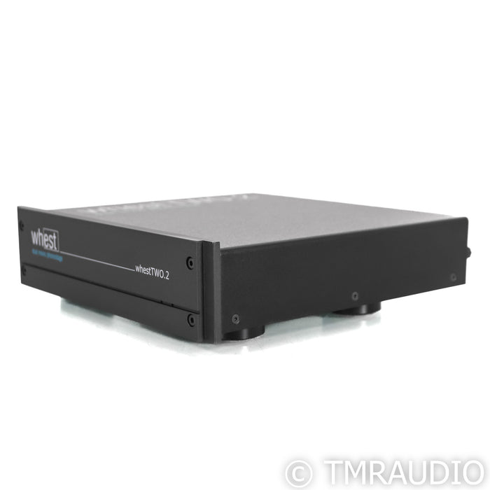 Whest Audio whestTWO.2 MM / MC Phono Preamplifier; Black; Dual Mono