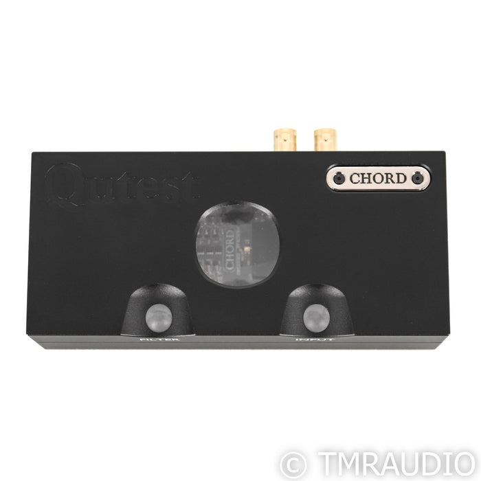 Chord Electronics Qutest DAC; D/A Converter; Black (Open Box)