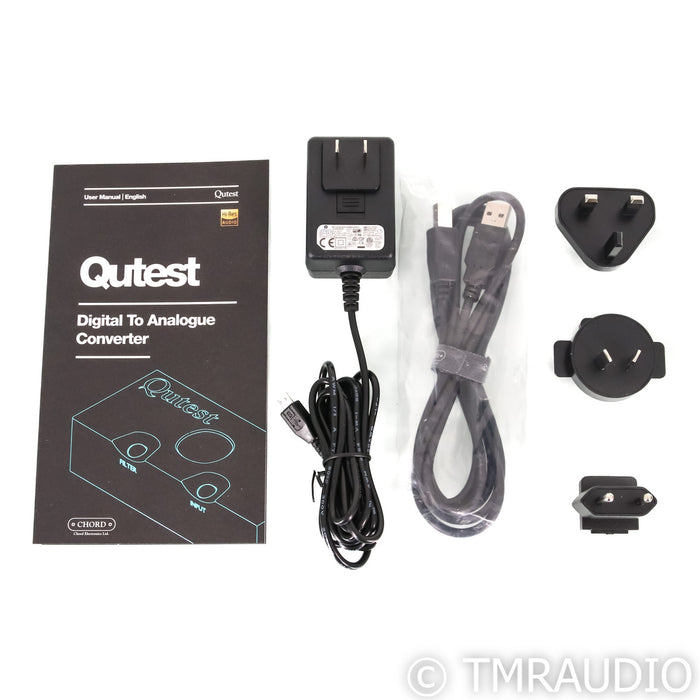 Chord Electronics Qutest DAC; D/A Converter; Black (Open Box)