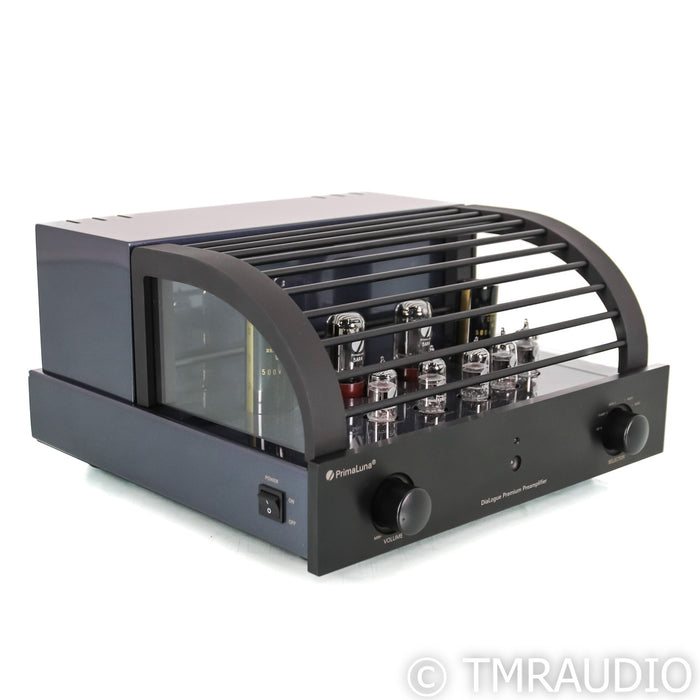 PrimaLuna DiaLogue Premium Stereo Tube Preamplifier; Black