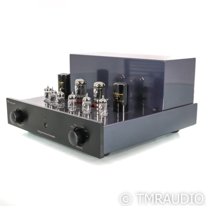 PrimaLuna DiaLogue Premium Stereo Tube Preamplifier; Black