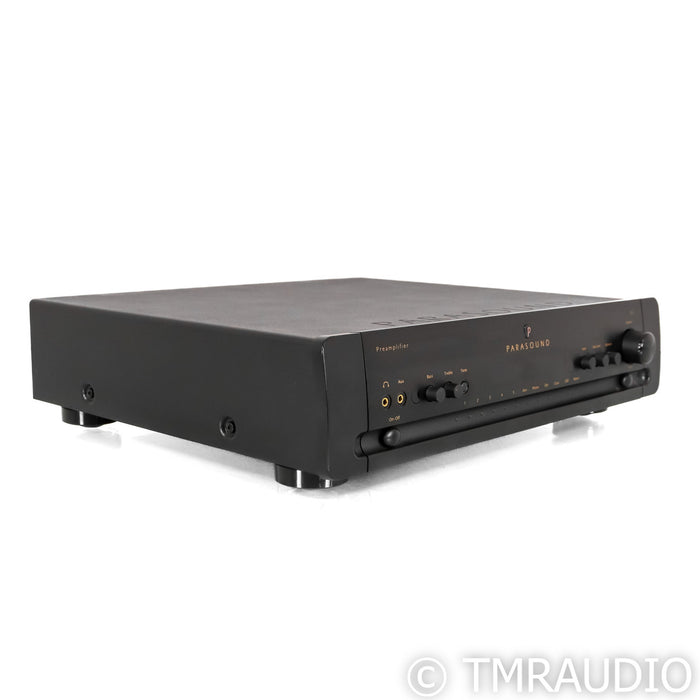 Parasound P5 2.1 Channel Preamplifier; MM / MC Phono; Black