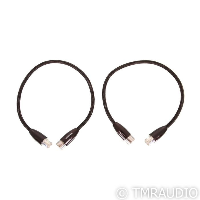 AudioQuest Mackenzie XLR Cables; 0.5m Pair Balanced Interconnects