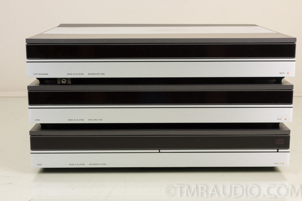 Bang & Olufsen B&O Beomaster 5500, Beocord 5500, Beogram CD 5500, Remote