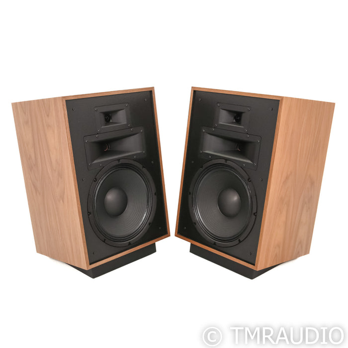 Klipsch Heresy IV Floorstanding Speakers; American Walnut