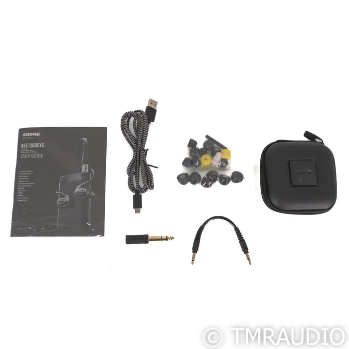 Shure KSE1200 Electrostatic In-Ear Headphones; KSE-1200SYS; Earphone System