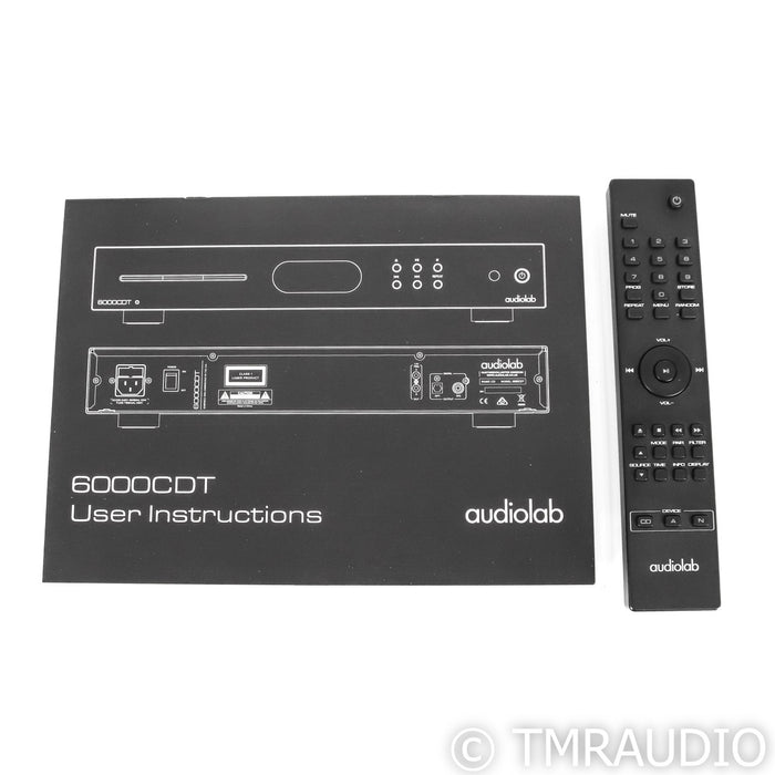 Audiolab 6000CDT CD Transport; Black