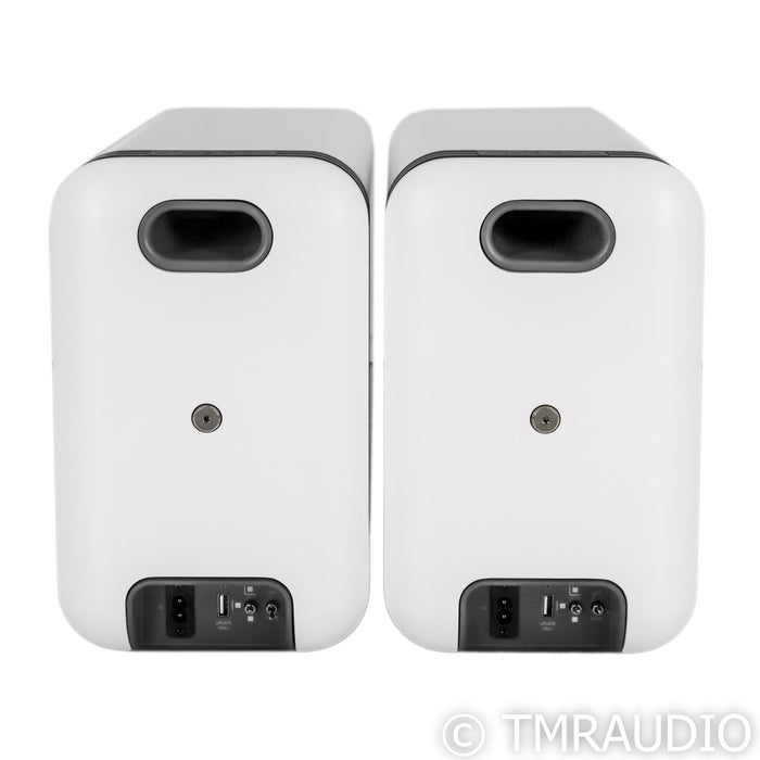 Q Acoustics Q Active 200 Powered Bookshelf Speakers; White Pair; Hub (Open Box)