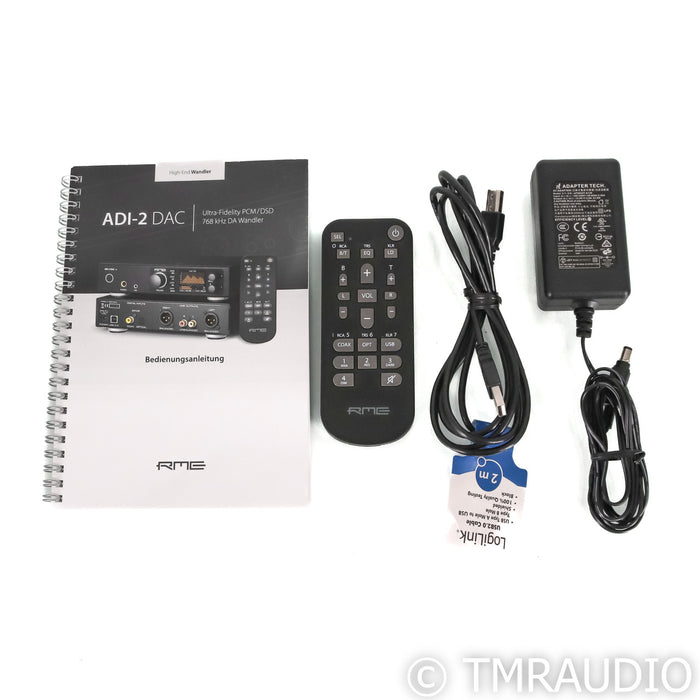 RME ADI-2 DAC; D/A Converter; Black