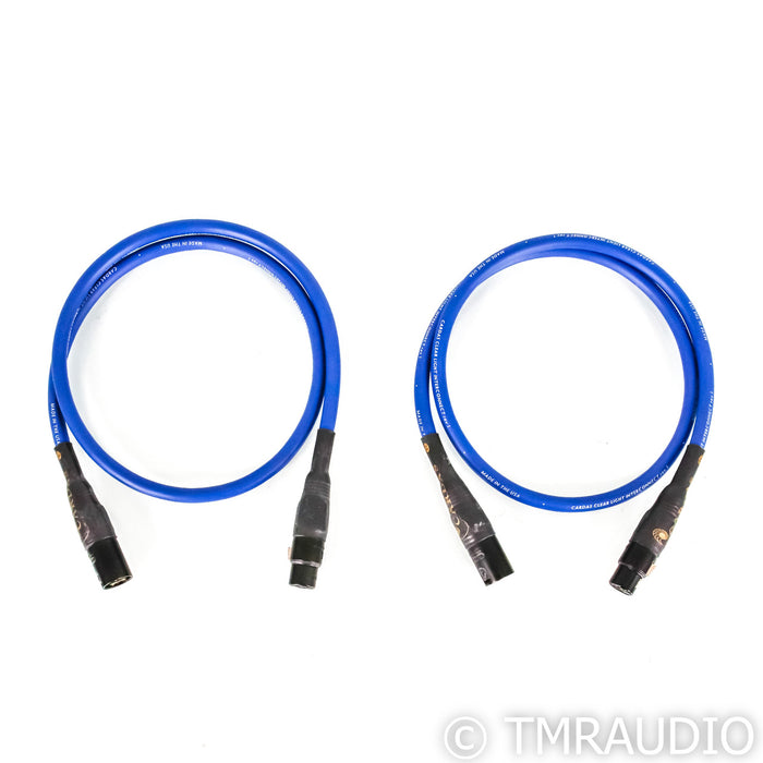 Cardas Clear Light XLR Cables; 1m Pair Balanced Interconnects