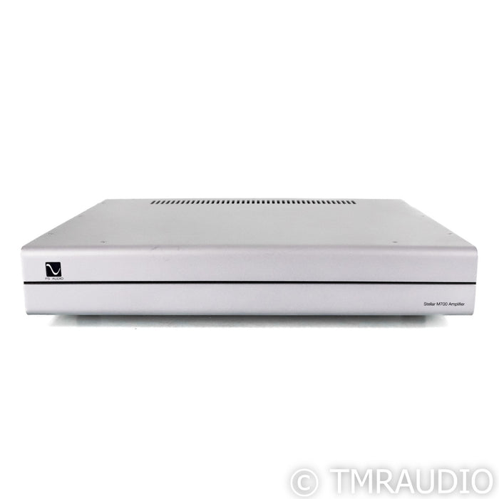 PS Audio Stellar M700 Mono Power Amplifiers; M-700; Silver; Single