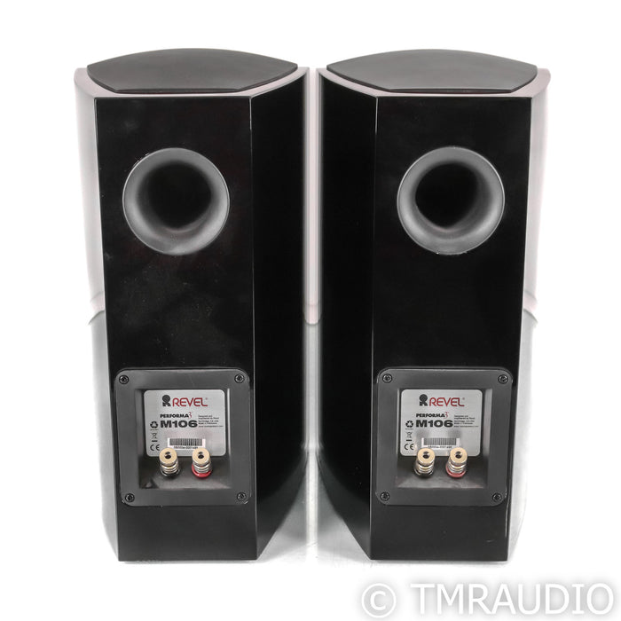 Revel Performa3 M106 Bookshelf Speakers; Gloss Black Pair
