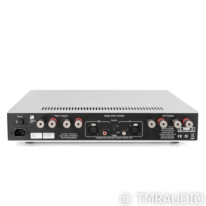 PS Audio Stellar S300 Stereo Power Amplifier; Silver