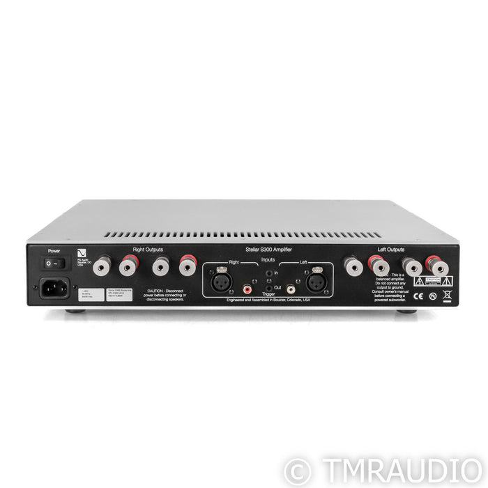 PS Audio Stellar S300 Stereo Power Amplifier; Silver