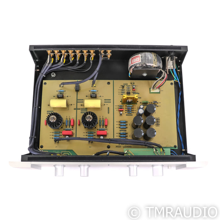 Marsh Sound Designs P2000T Stereo Tube Hybrid Preamplifier; Silver
