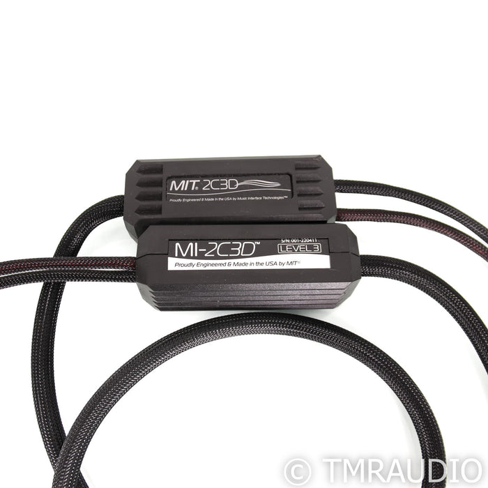 MIT MI-2C3D Level 3 Speaker Cables; 8ft Pair