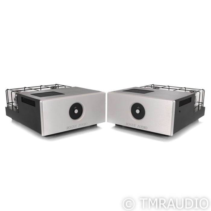 Rogue Audio M150 Mono Tube Power Amplifier; Pair Monoblocks; Silver
