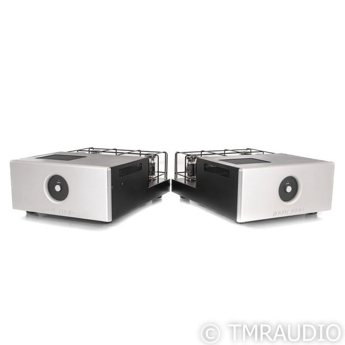 Rogue Audio M150 Mono Tube Power Amplifier; Pair Monoblocks; Silver