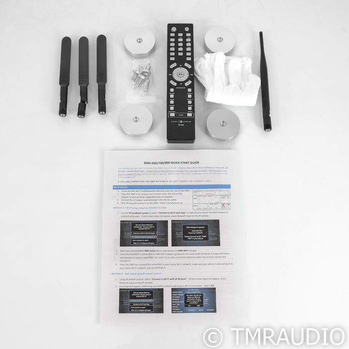 Cary Audio DMS-800 PV Wireless Network Streamer; Silver; Roon Ready