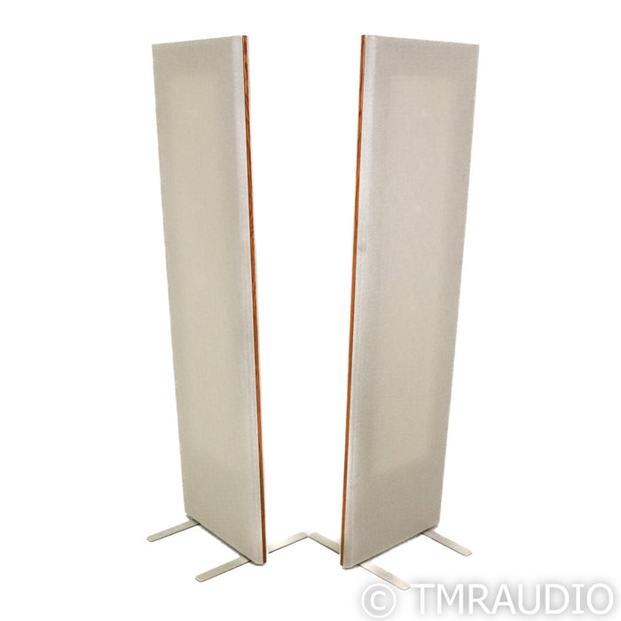 Magnepan MG-1.7i Planar Magnetic Floorstanding Speakers; Natural Oak w/ Off White Fabric