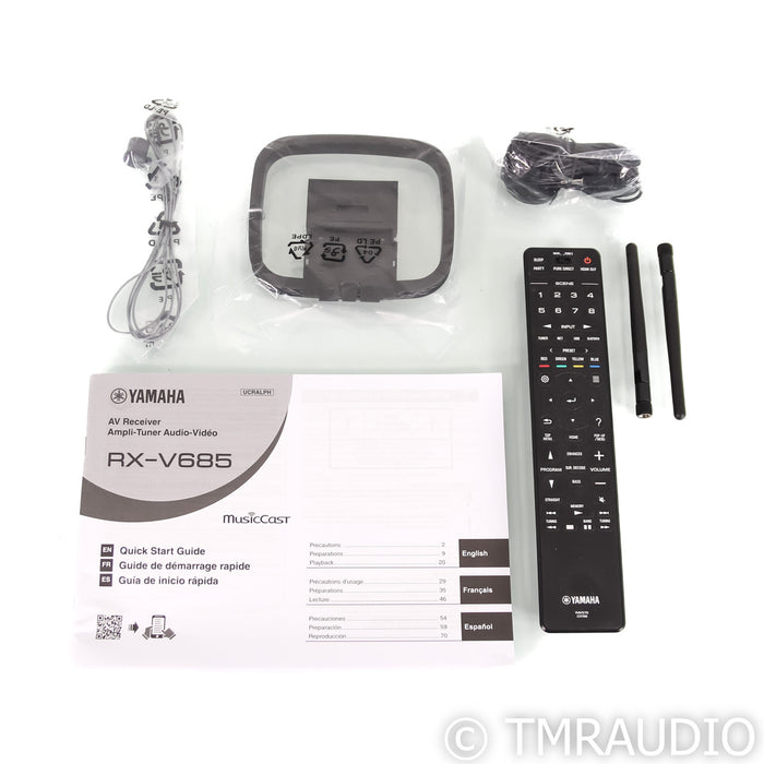 Yamaha RX-V685 7.2 Channel Home Theater Receiver; RXV685