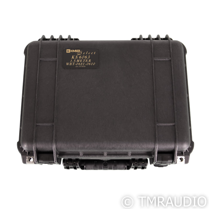 Kimber Kable Select KS6063 Speaker Cables; 1.5m Pair