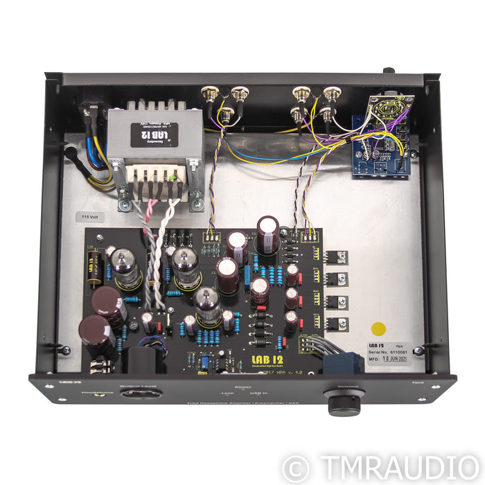 Lab 12 hpa Tube Headphone Amplifier; Black (Open Box)