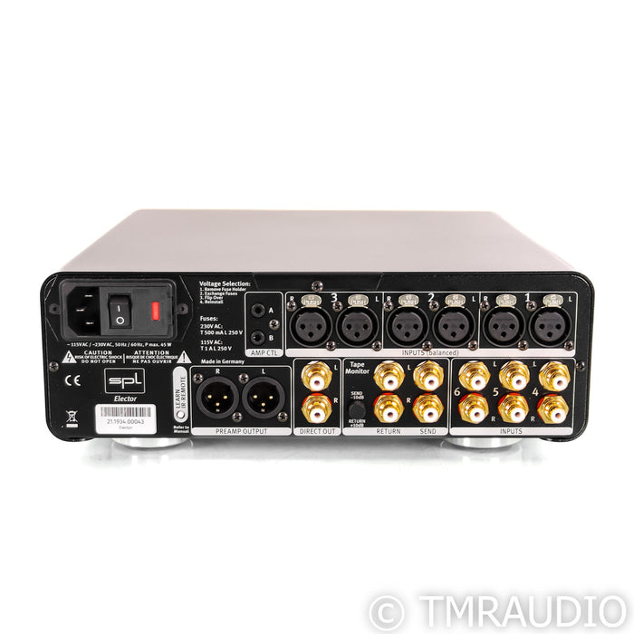 SPL Elector Stereo Preamplifier; Red
