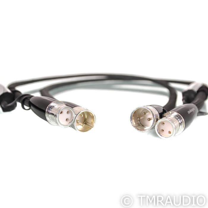 AudioQuest Wind XLR Cables; 1m Pair Balanced Interconnects; 72v DBS