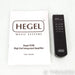 Hegel H160 Stereo Integrated Amplifier; Black