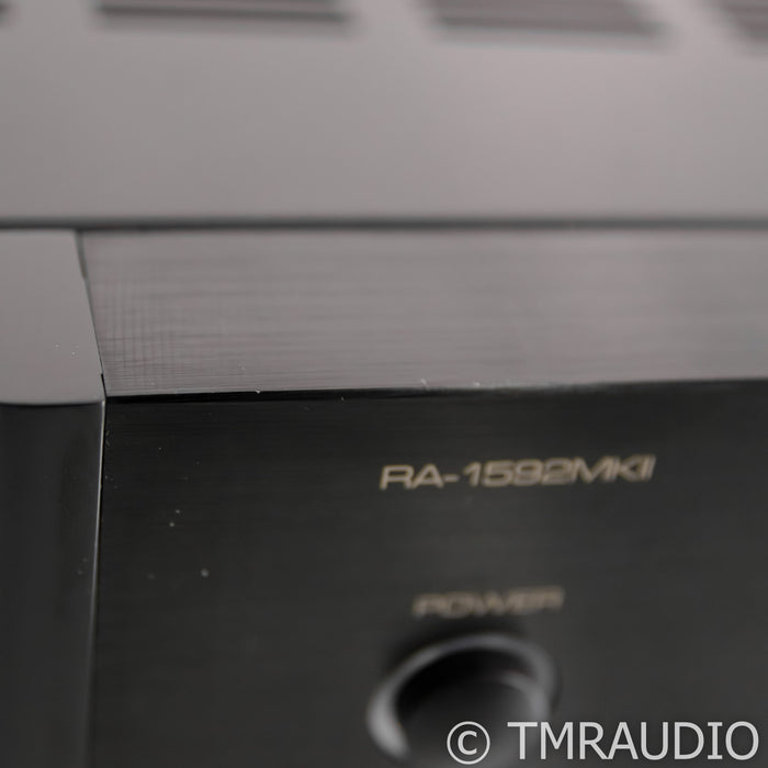 Rotel RA-1592 MkII Stereo Integrated Amplifier; RA1592; Black