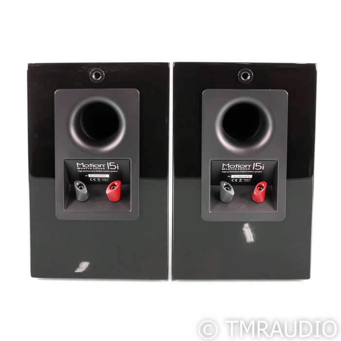Martin Logan Motion 15i Bookshelf Speakers; Black Gloss Pair