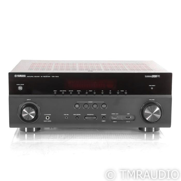 Yamaha TSR-7810 7.2 Channel Surround Reciever; MM Phono; Black