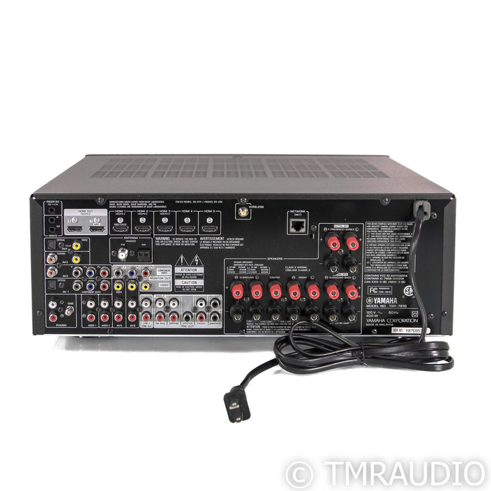 Yamaha TSR-7810 7.2 Channel Surround Reciever; MM Phono; Black