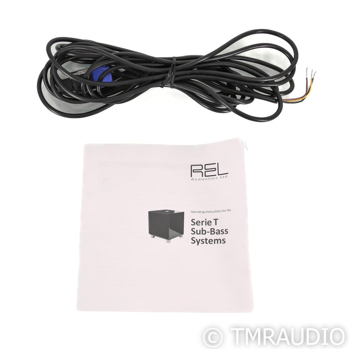 REL T7 8‚Äù Powered Subwoofer; T-7; Piano Black