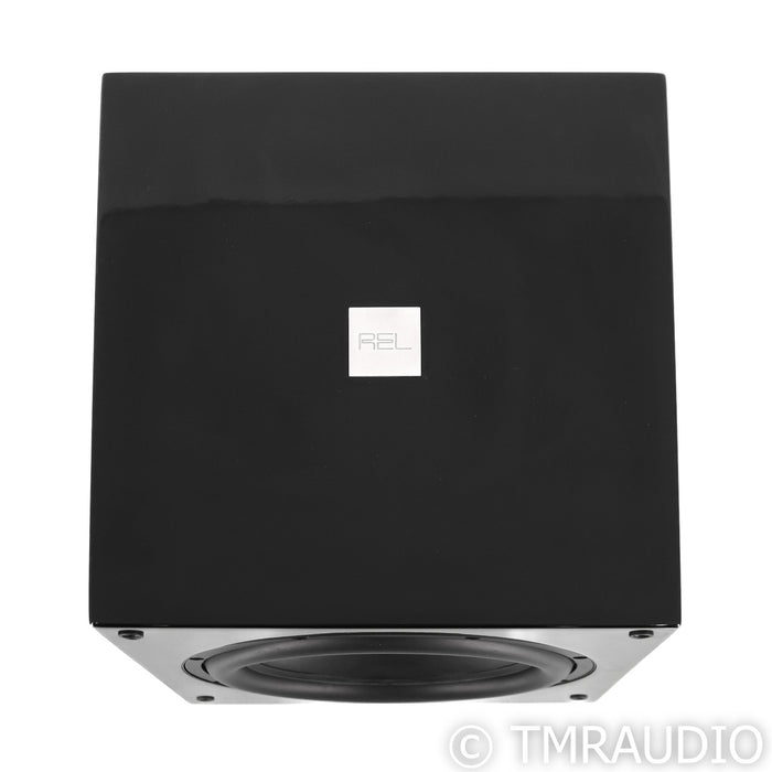 REL T7 8‚Äù Powered Subwoofer; T-7; Piano Black