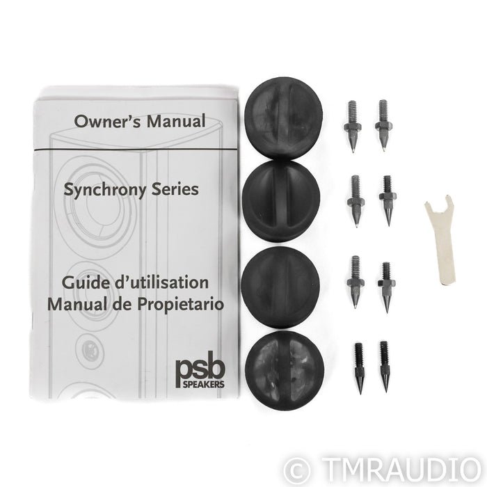 PSB Synchrony One Floorstanding Speakers; Dark Cherry Pair; Synchrony 1