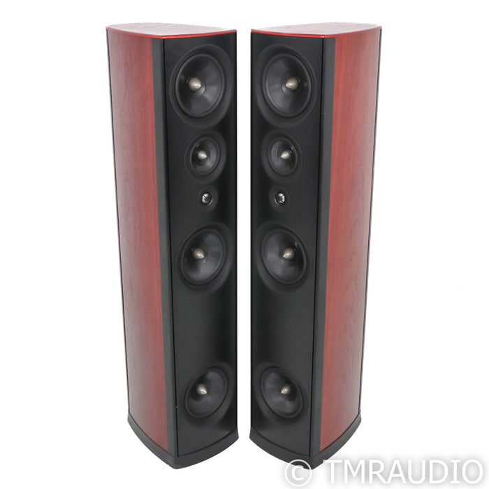 PSB Synchrony One Floorstanding Speakers; Dark Cherry Pair; Synchrony 1