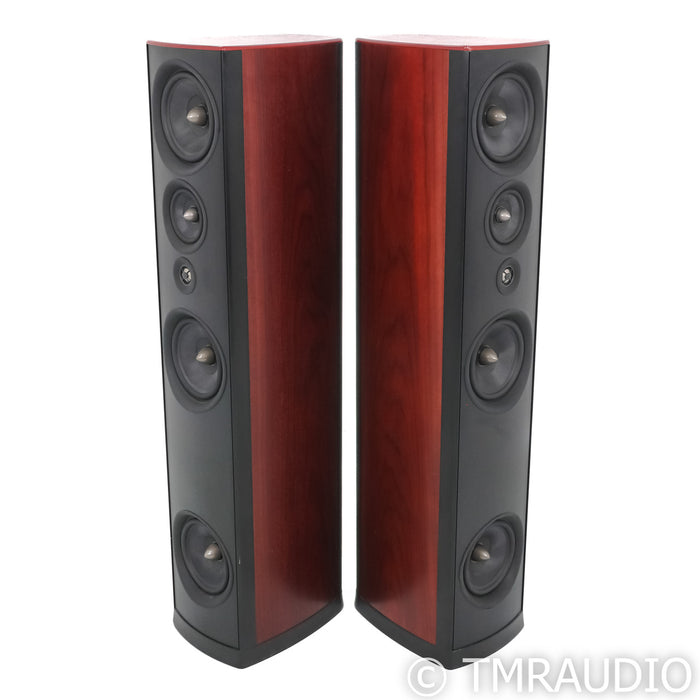 PSB Synchrony One Floorstanding Speakers; Dark Cherry Pair; Synchrony 1